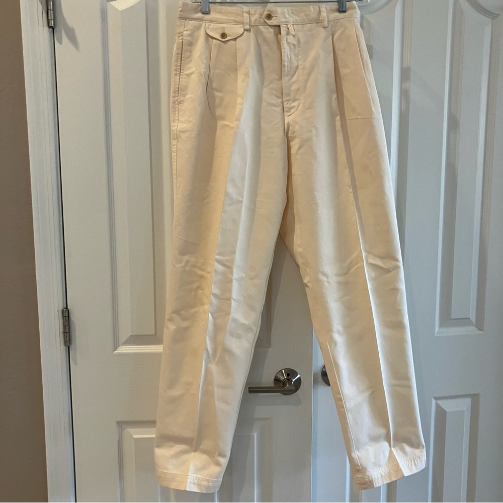 Vintage Evergreen Special Selection Endura Luxury Process Chino Pants Mens 35x34 - Picture 2 of 11